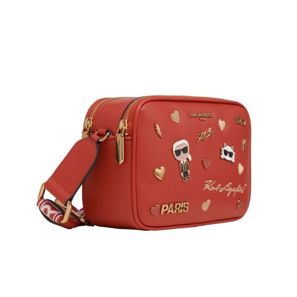 KARL LAGERFELD PARIS| MAYBELLE CAMERA CROSSBODY - Picture 4 of 7